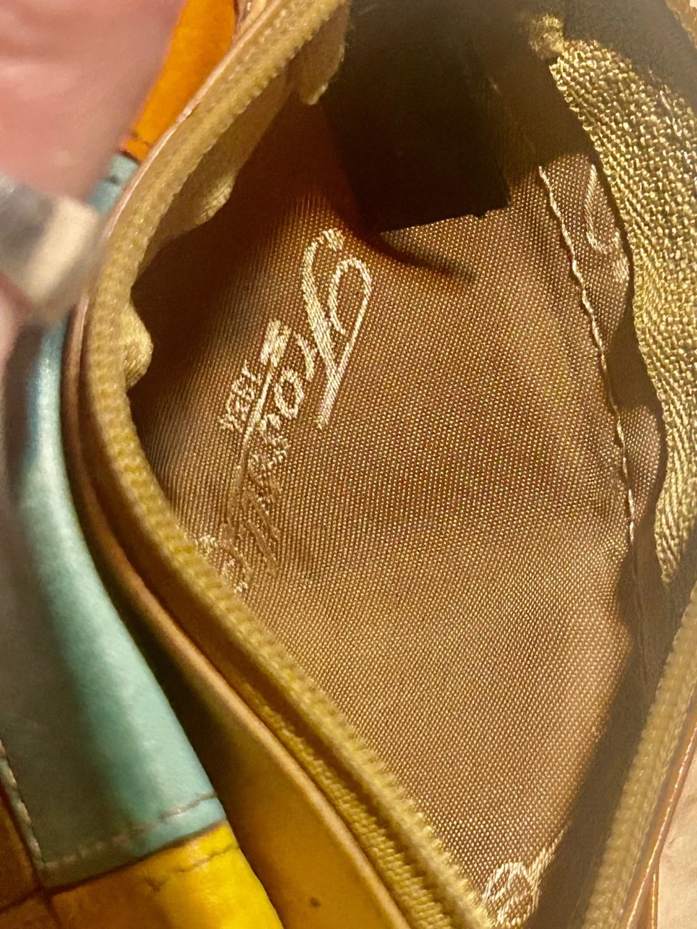Fossil vintage patchwork